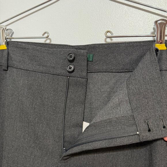 NWT Lauren Ralph Lauren Womens Mid-Rise Charcoal Gray Trousers Size 18 - Picture 4 of 7